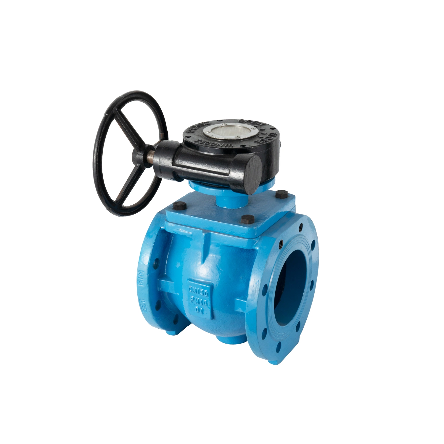 China Hot Sale ANSI Standard Gearbox Operated Plug Valve