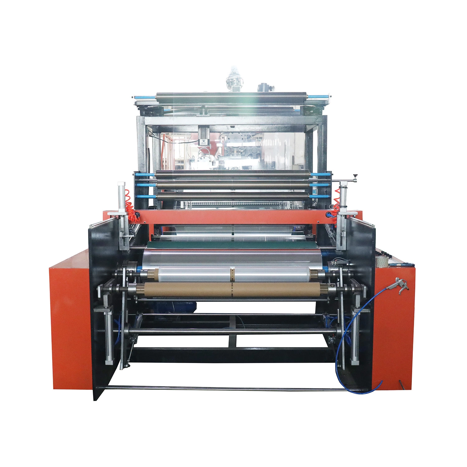 LLDPE PE 500mm-1500mm Single/Double/Three Layer Co-Extrusion Stretch Film Making Machine
