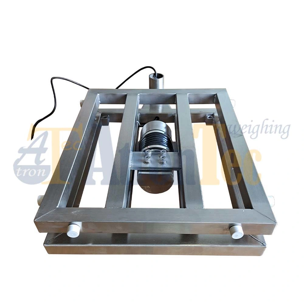 420*520mm Full Stainless Steel Platform Scale, 300kg Capacity LCD Electronic Weighing Scale