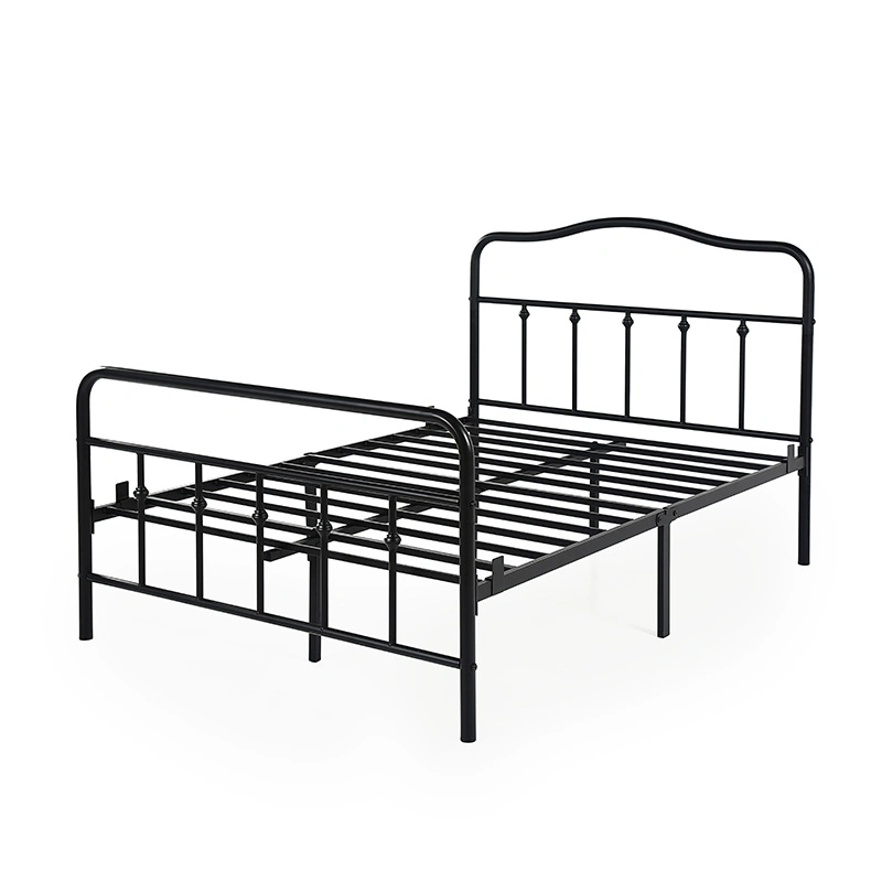 High quality/High cost performance  Bedroom Furniture Luxury Full Size Designs Metal Frame Bed