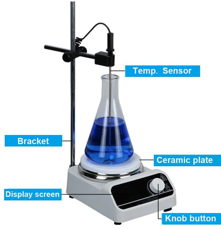 Laboratory Mini Digital Thermostatic Heating Magnetic Stirrer