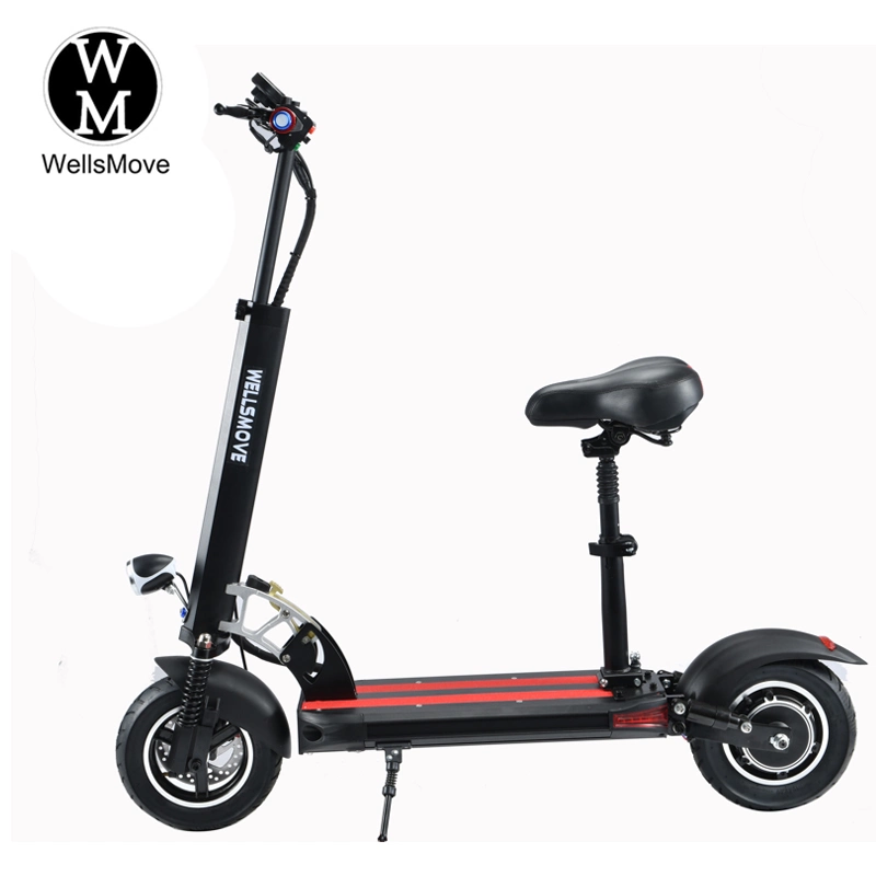 48V 800W de 10 pulgadas de largo alcance a dos ruedas Scooter de movilidad eléctrica China Wholesale/Supplier