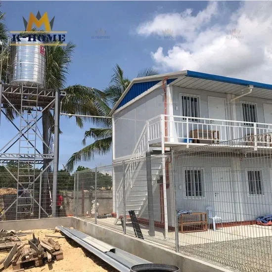 Site Modular Prefab Portátil Recipiente Vivo Carruagem de trabalho