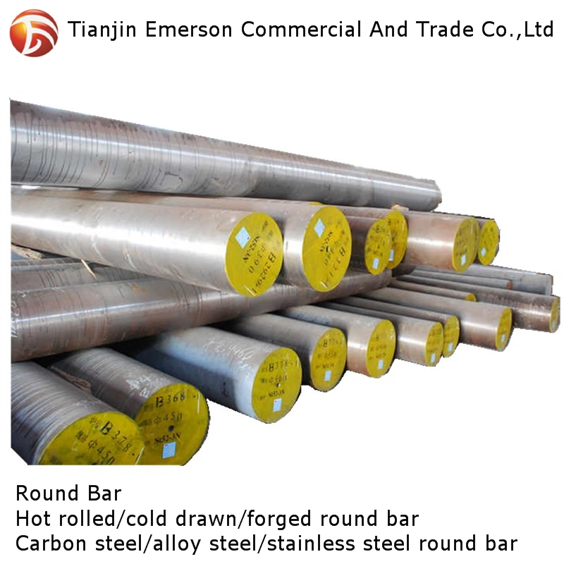 Q235 Q345 1045 4140 Carbon Steel Forged Alloy Steel Round Bars