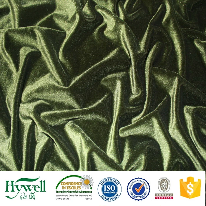 Polyester Velvet Curtain Fabric with Wide Width