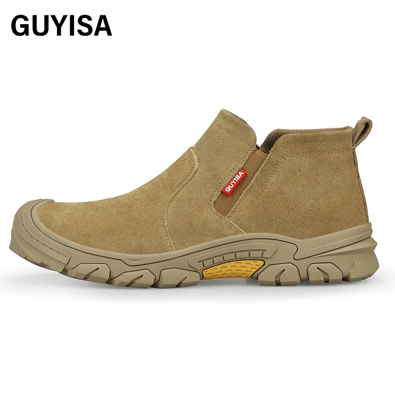 Guyisa New Safety Shoes Outdoor Sports European Standard Steel Toe Safety Shoes