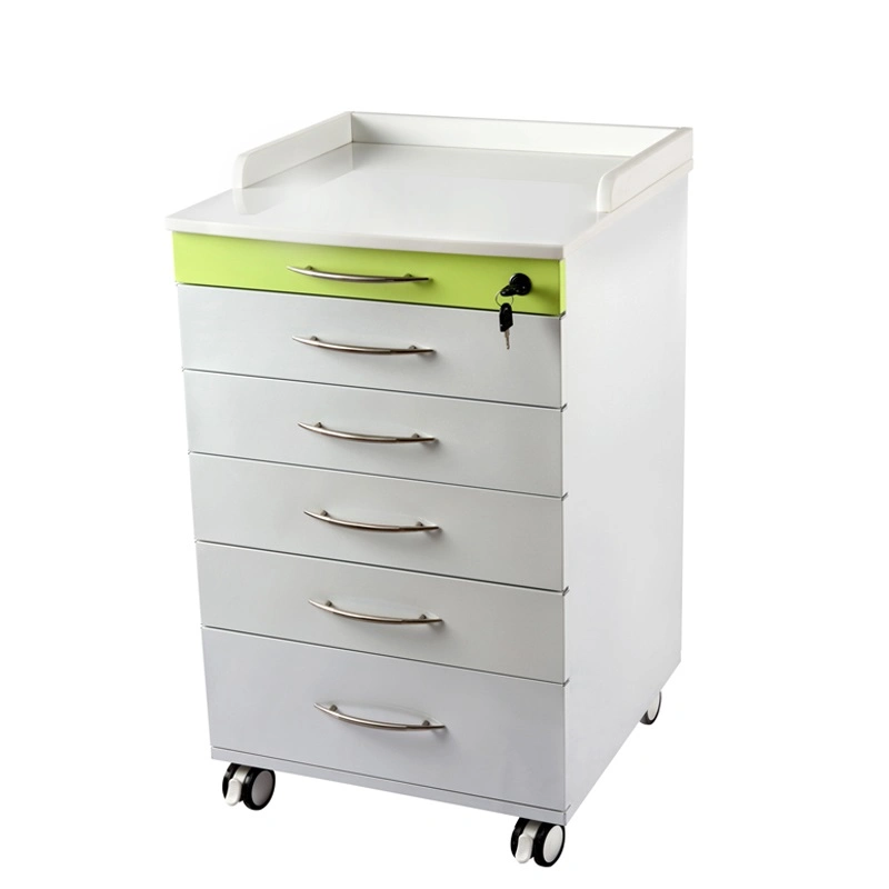 Dental Furniture Dental Clinic Cabinet Stainess Steel Body with Marble Table