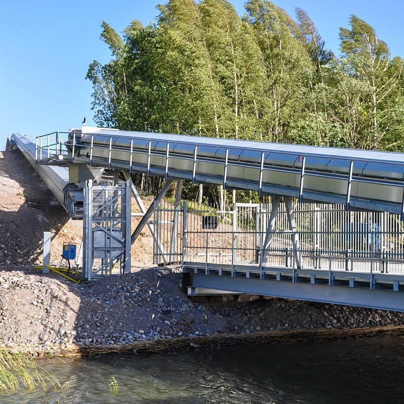 Hochwertige Carbon Stahl Förderband System für Kohle verwendet Bergbau/Sand/Zementindustrie