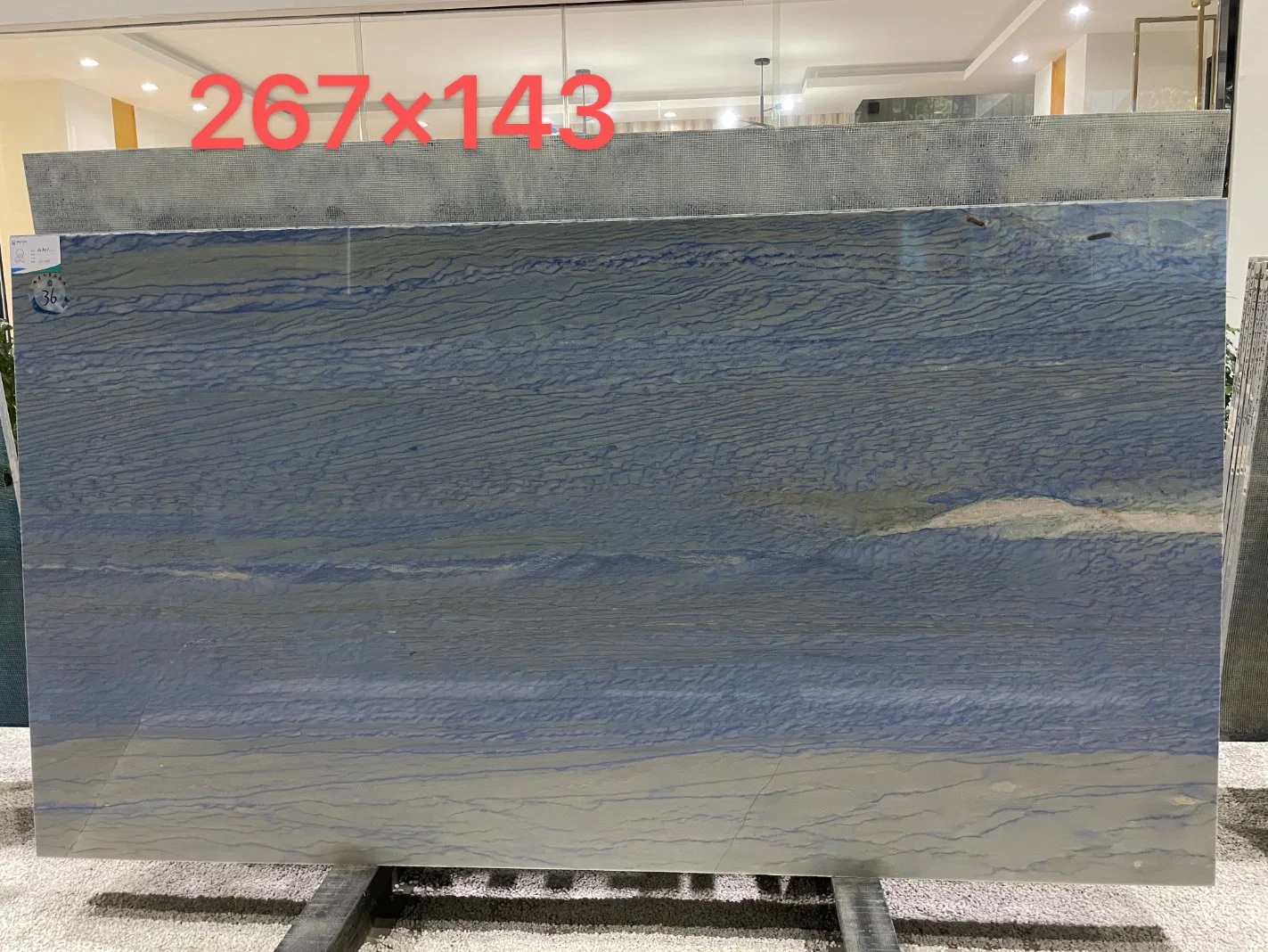 Azul Macuba Brazil blue Macuba Granite Floor