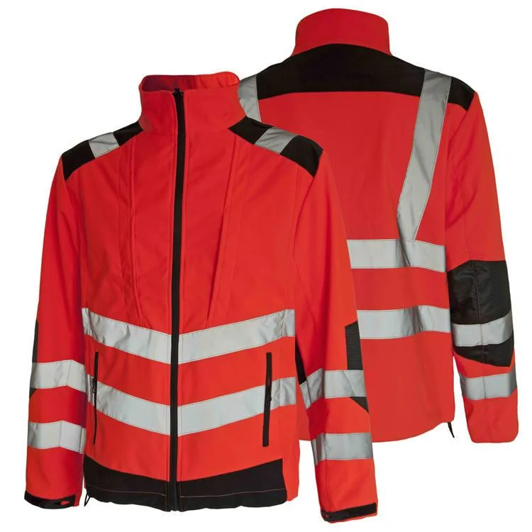 Invierno trabajo Alta visibilidad Seguridad reflectante ropa de trabajo chaquetas para Hombres