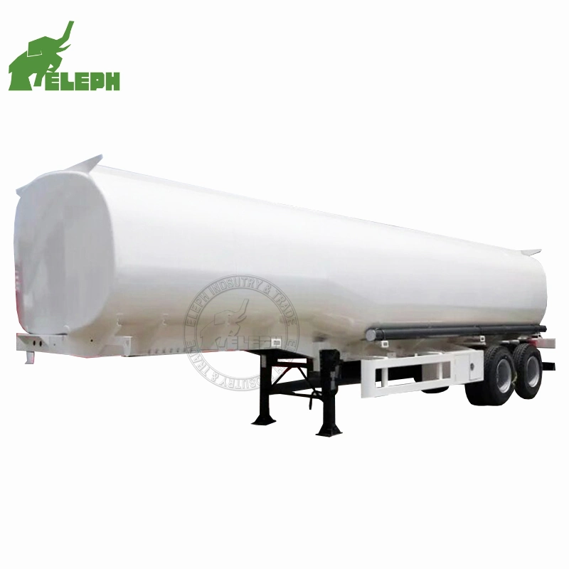 Tanker Trailer 2 Axle 35000liters 40000 Liters Diesel Gasoline Storage Tank Trailer Fuel Tanker Trailer