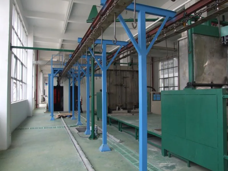 BBQ Steel Oven Enamel Powder Coating Machine Line