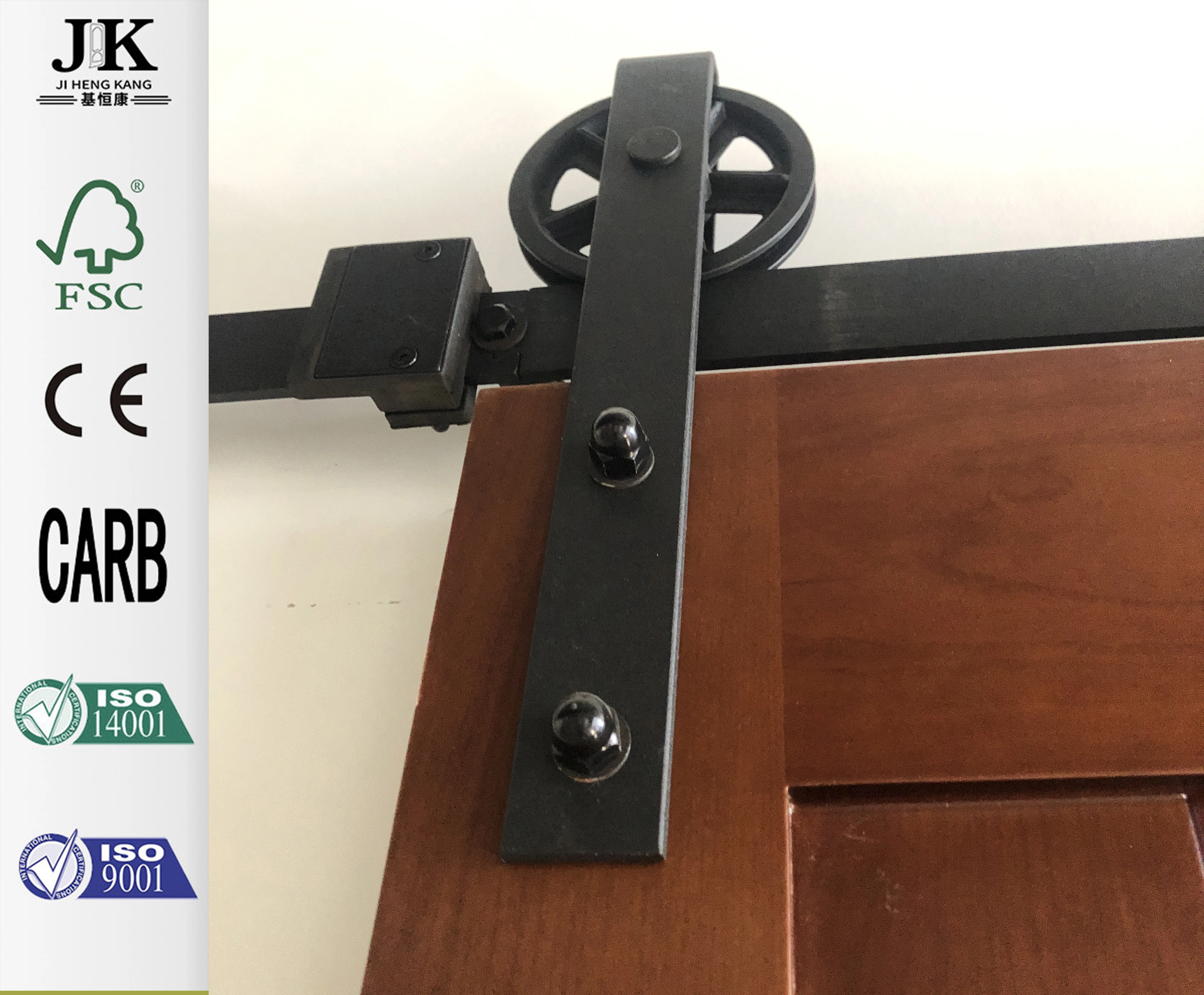 Jhk Pine Barn Wood Door Sliding Barn Door System