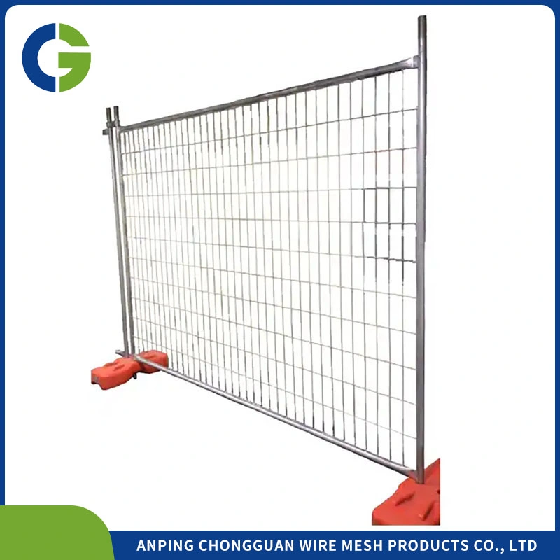 Hight Quality Galvanized & Powder Coated Temporary Fence Canada Construction Site Fencing Site Barrier