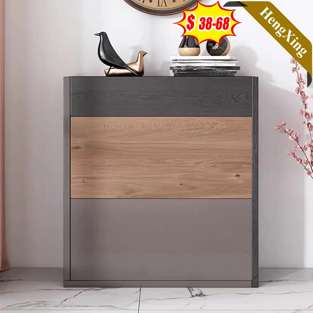 Wooden Home Living Room Furniture Shelving Dining Room Bar Shoe Cabinet Rack with Door Drawer