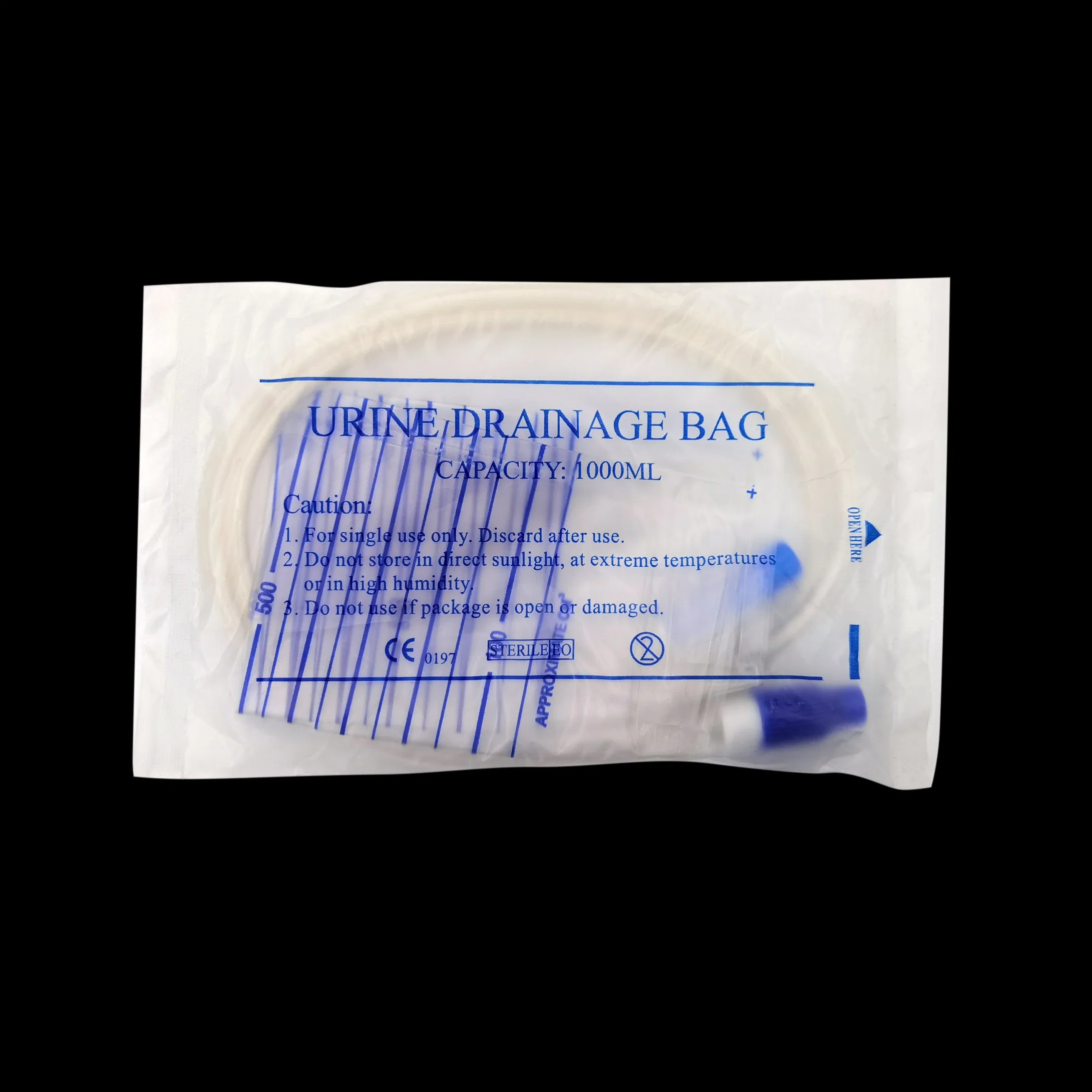 Medical Sterile Disposable Urine Bag Without Outlet Valve