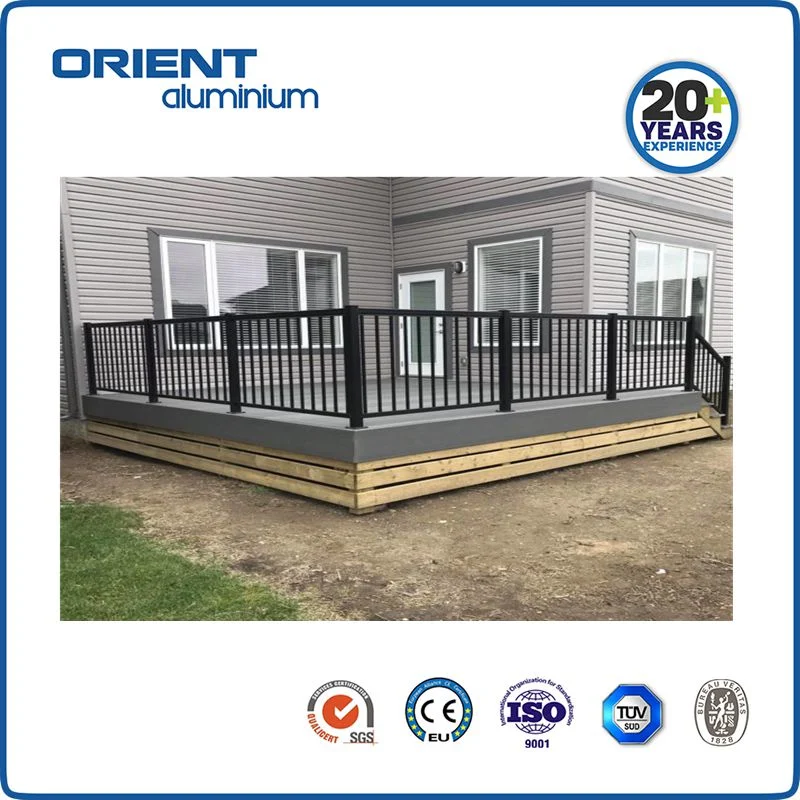 Aluminium Balustrade/Handrail Design for Balcony/Deck