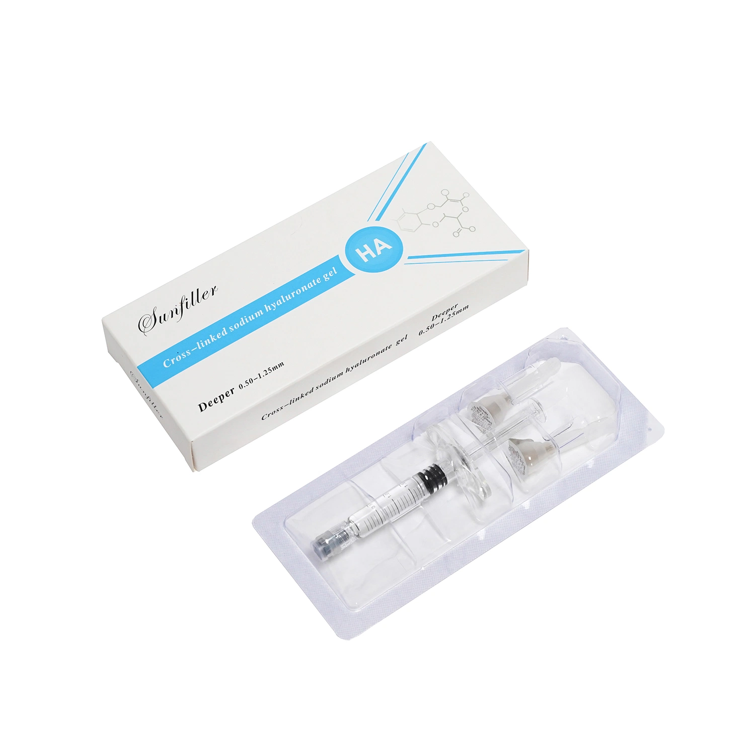 Medical Supply Manufacturer Hyaluronic Acid Dermal Filler Facial Implant 2ml