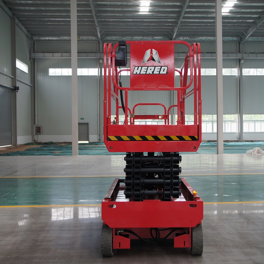 Self Propelled Scissor Lift for High-Altitude Operations 220V