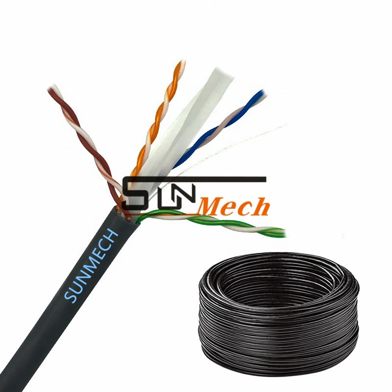 Cable de comunicación Fluke Test LSZH LS0H cable LAN UTP FTP Cable de red SFTP 23awg 24AWG Cat5/Cat5e/CAT6/CAT6A