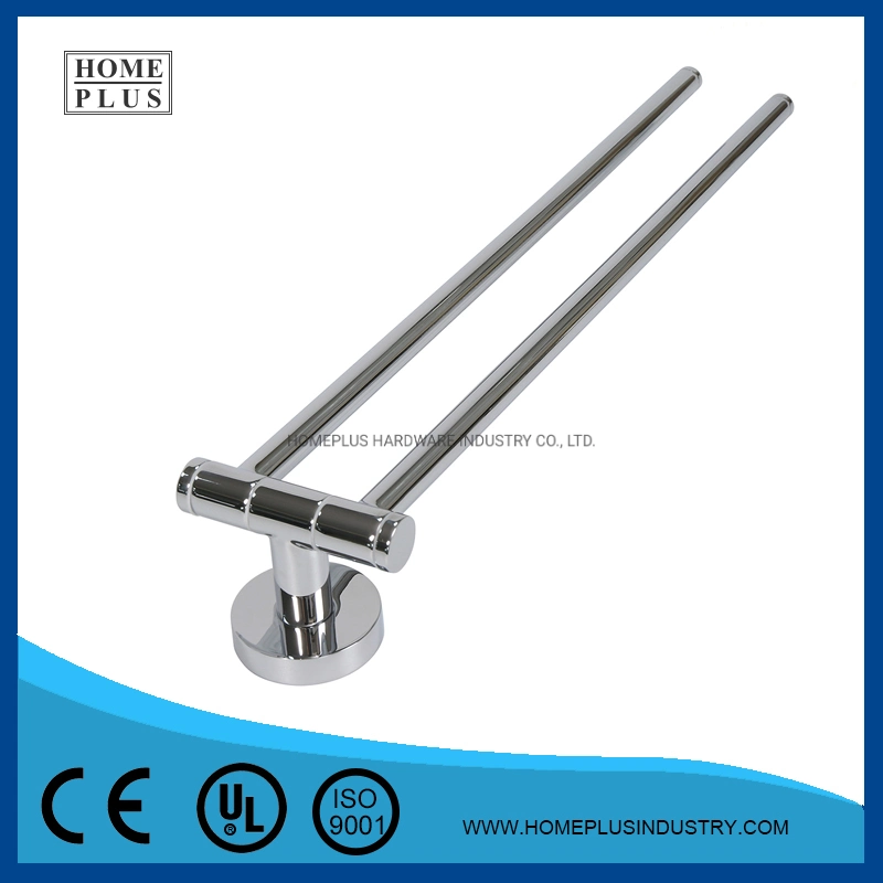 Wholesale Factory Price Wall Mounted Adjustable Stainless Steel Bathroom Swivel Towel Holders