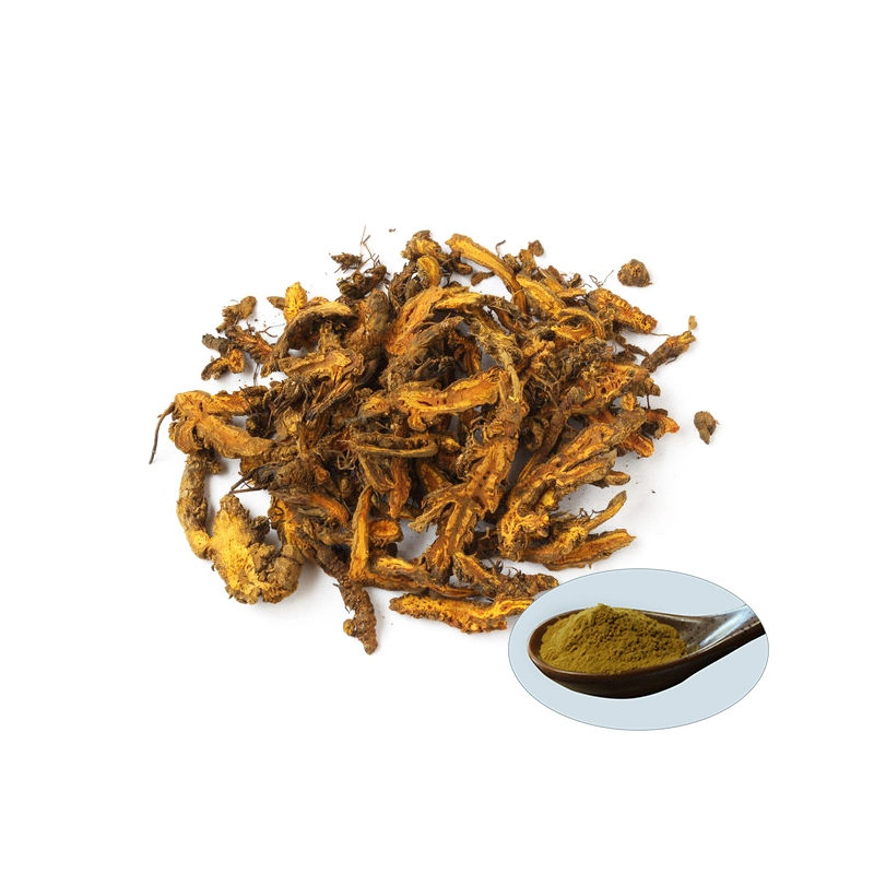 Natural Rhizoma Coptidis Root Extract Powder Berberine Hydrochloride 97% HPLC Anti-Inflammatory and Anti-Arrhythmia