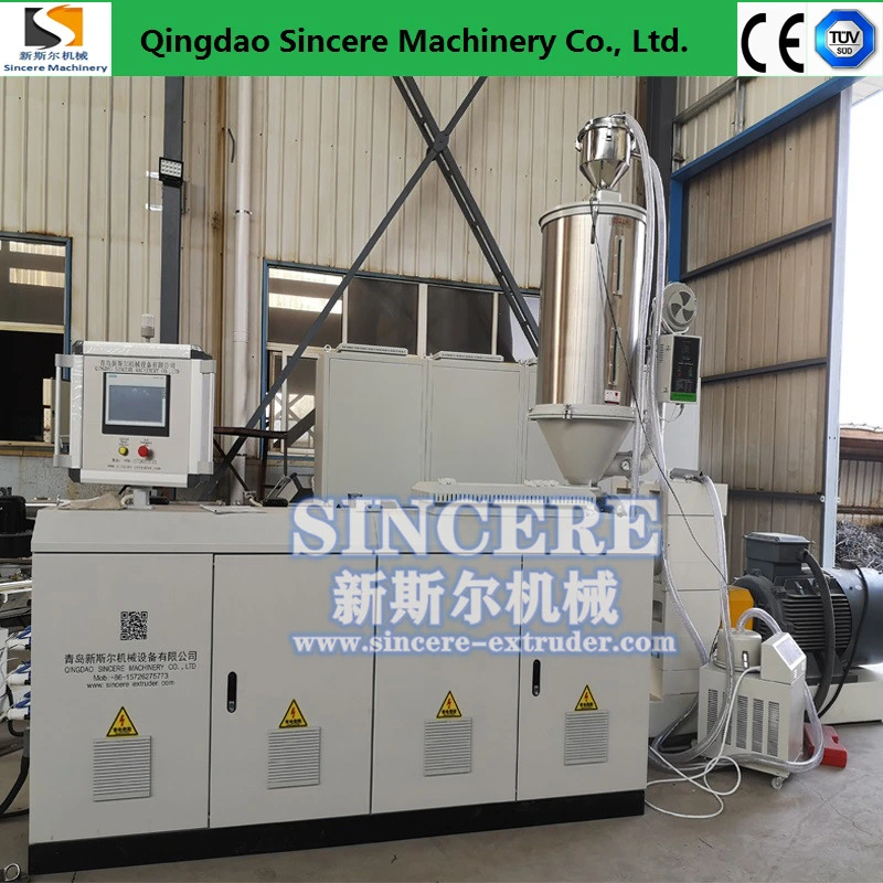 Polyethylene Pipe Extruding Making Machine, Spiral Winding Welding Pipe Extrusion Line