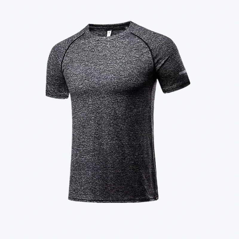 Sommer Sport Freizeit Quick Dry T-Shirt Herren High Stretch Crew Neck Light Breathable Short Sleeve Sports Fitness