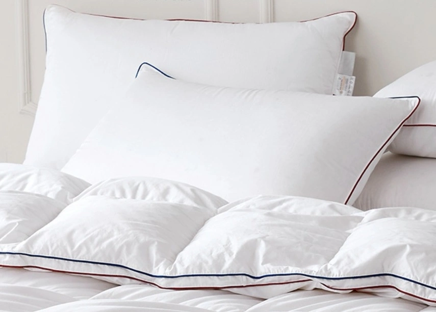 Home Textile White Pillow Goose Down Pillow