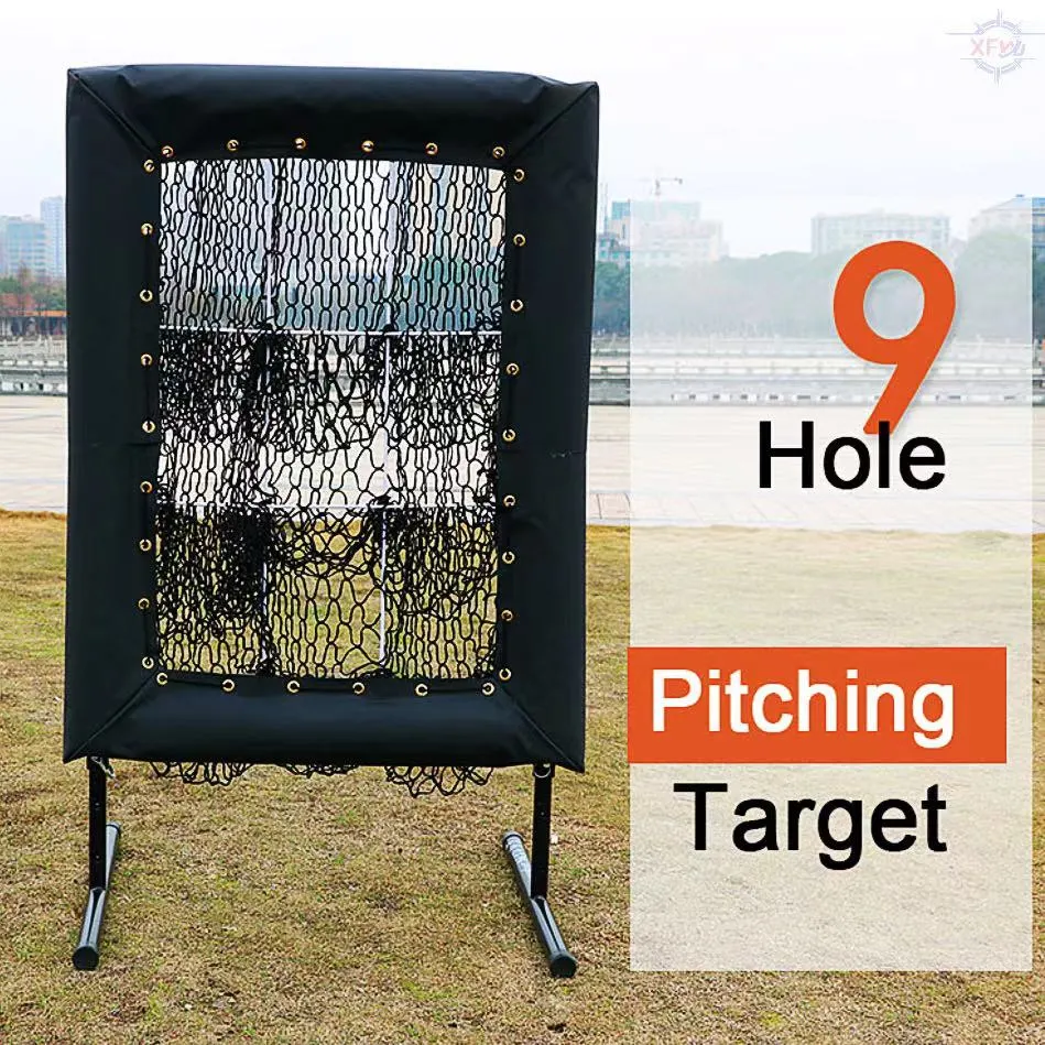 Professional Sporting Goods 9 Holes Baseball Stick Zone Practice Target Pitching Nets