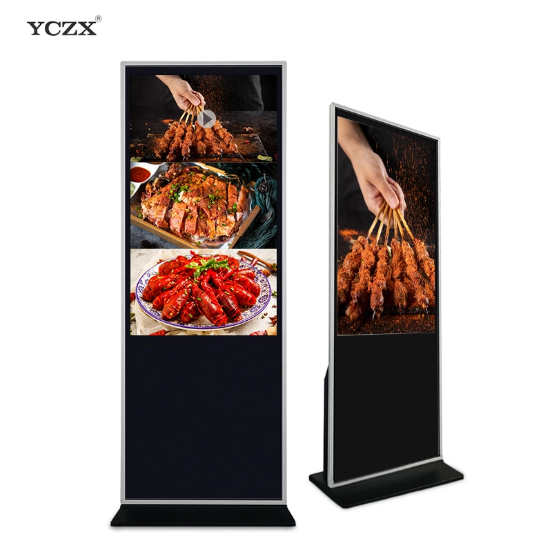 Cheap Floor Standing Digital Displays Android WiFi Large Advertising LCD Screens Display Screen Indoor Advertising LCD Display