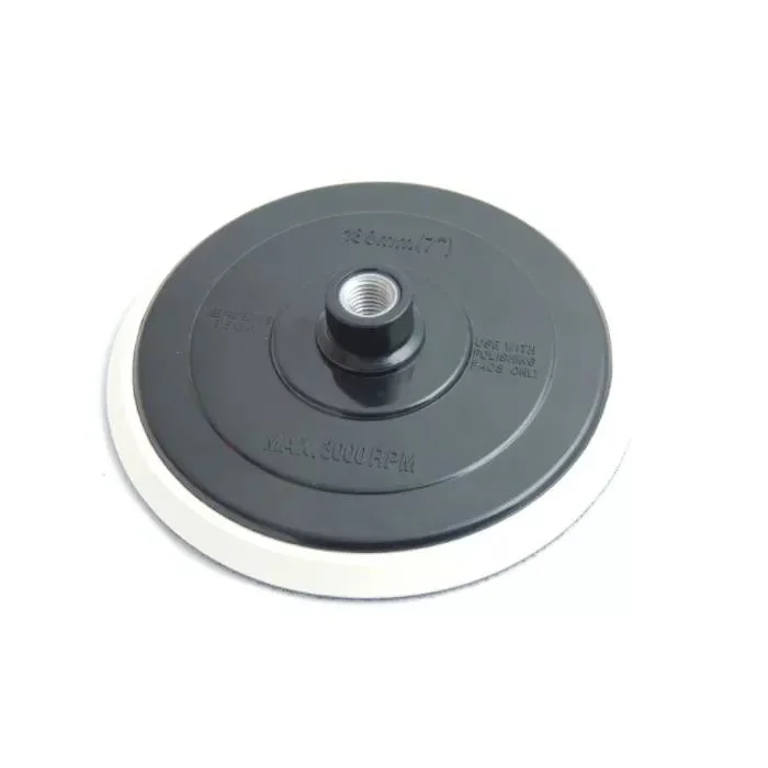 175mm Foam Wool Buff Polishing Hook and Loop Universal Polisher Buffer Sanding Backing Plate Pad