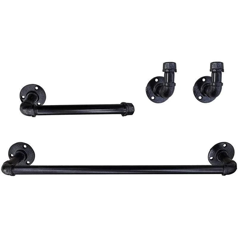 Bathroom Accessories Towel Racks with Threaded Floor Flange for Decorate Furniture