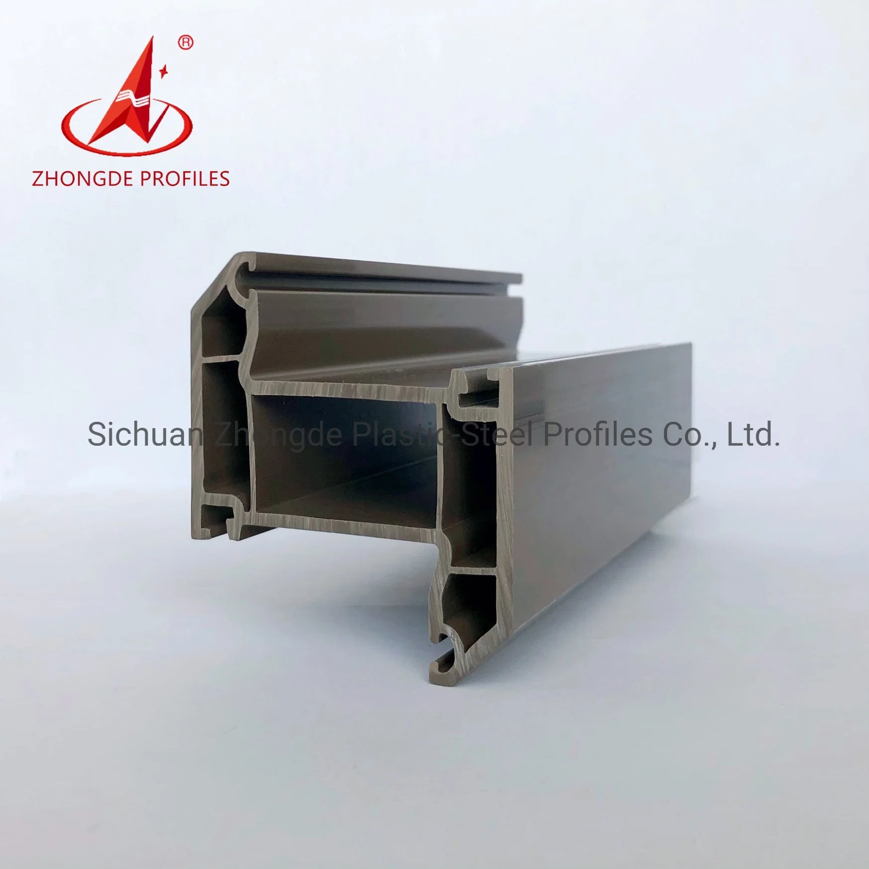 Zhongde UPVC/PVC Profile for Window&Door 75 Silding Series Multi-Color Profile