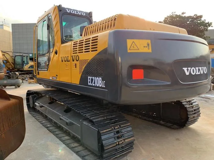 Year 2017 Used Volvo Excavator 21 Ton, Second Hand Crawler Ec210blc Track