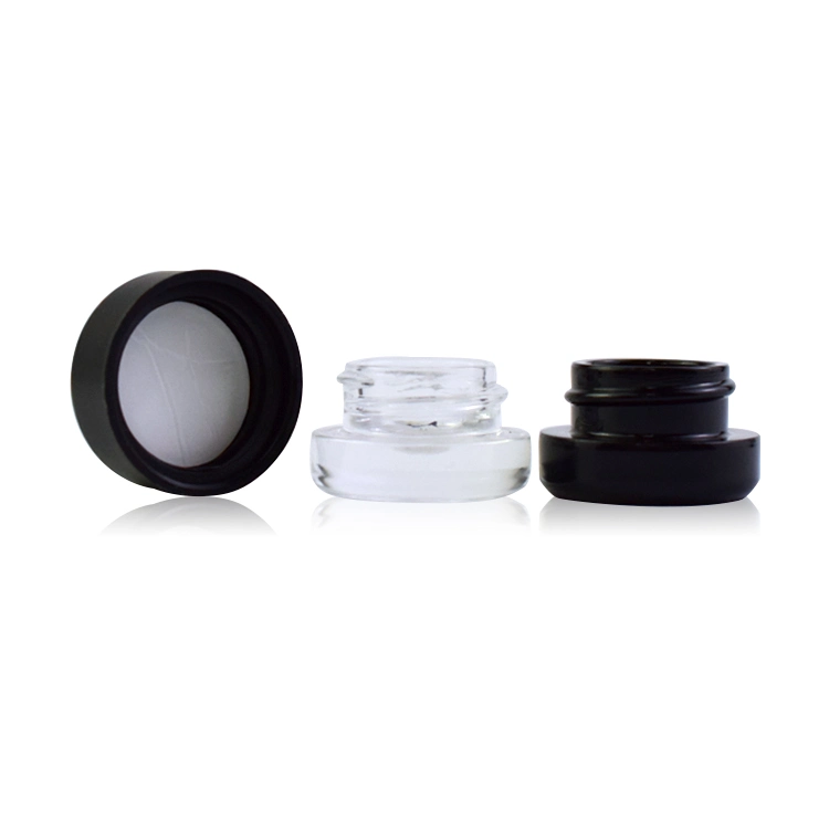 5/7/9 Ml Eye Cream Essential Oil Jar Ceramic/Glass Jar with Cr Caps