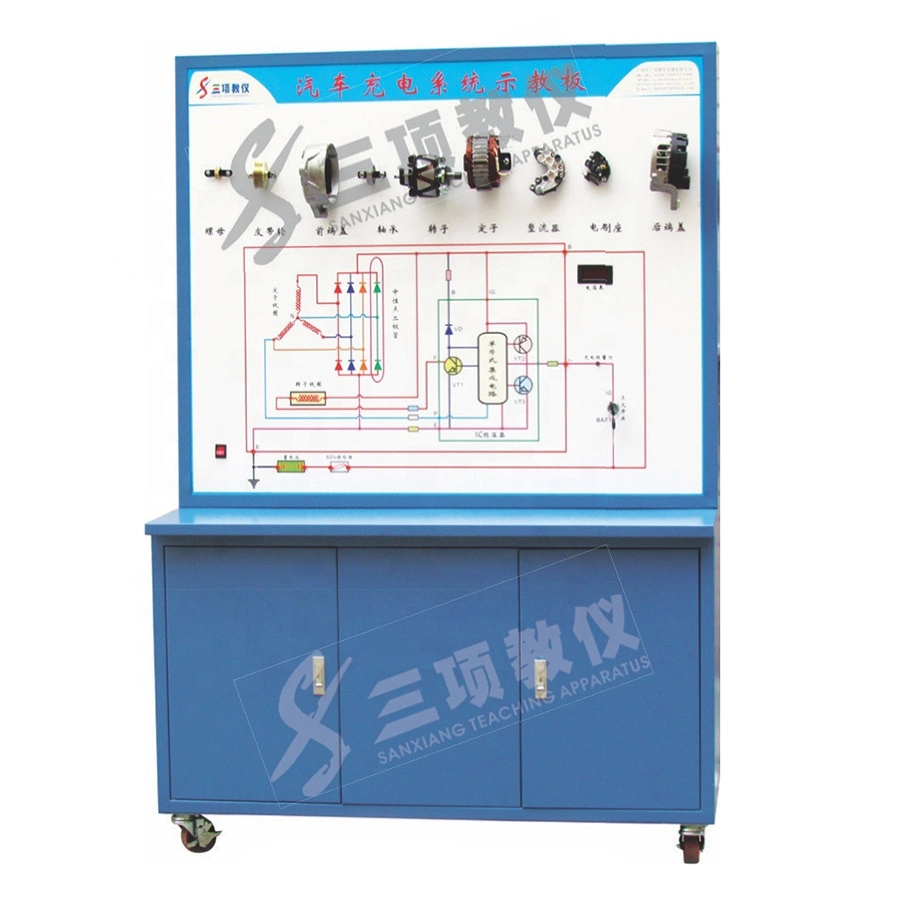 Electronic Fuel Injection System Teaching Board Gasoline Vehicles Automotive Training Equipment