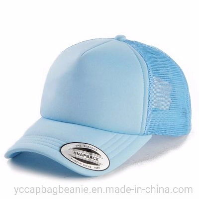 Solid Color Customize Logo Blank Mesh Cap