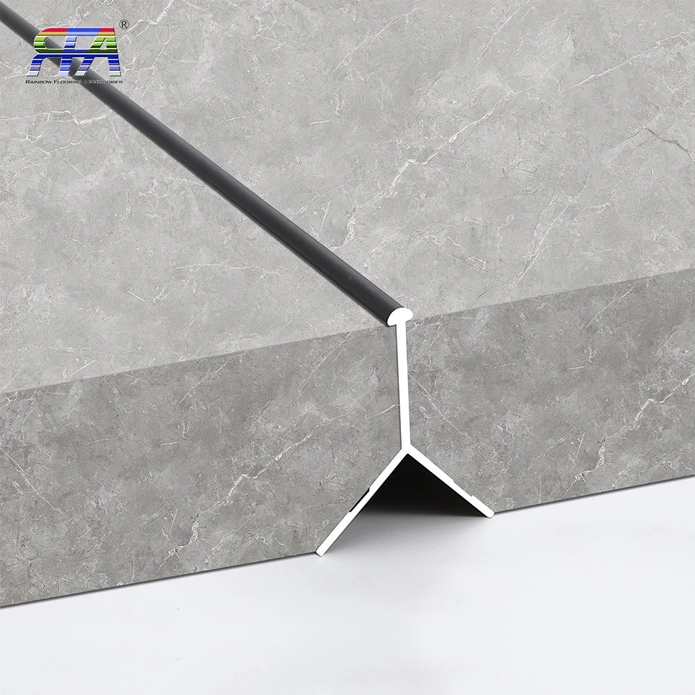 Factory Price Aluminum Trim Tile Edge Hoboly Brand 4.9mm Aluminum Tile Trim Corners for Tile Edge Protection