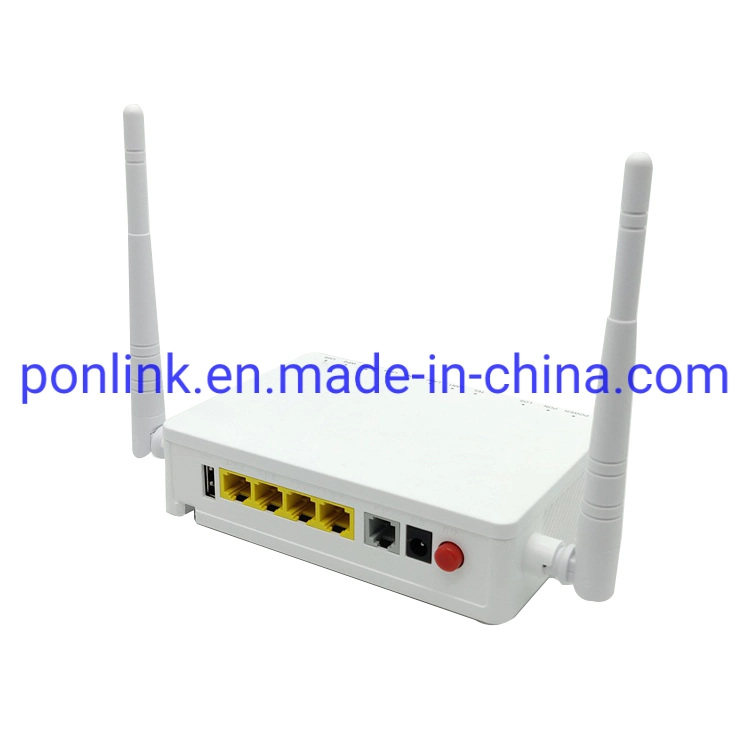 جهاز توجيه FTTH 1 ge 3fe 1tel WiFi Gpon ONU ANTENNA ZTE F663nv3a