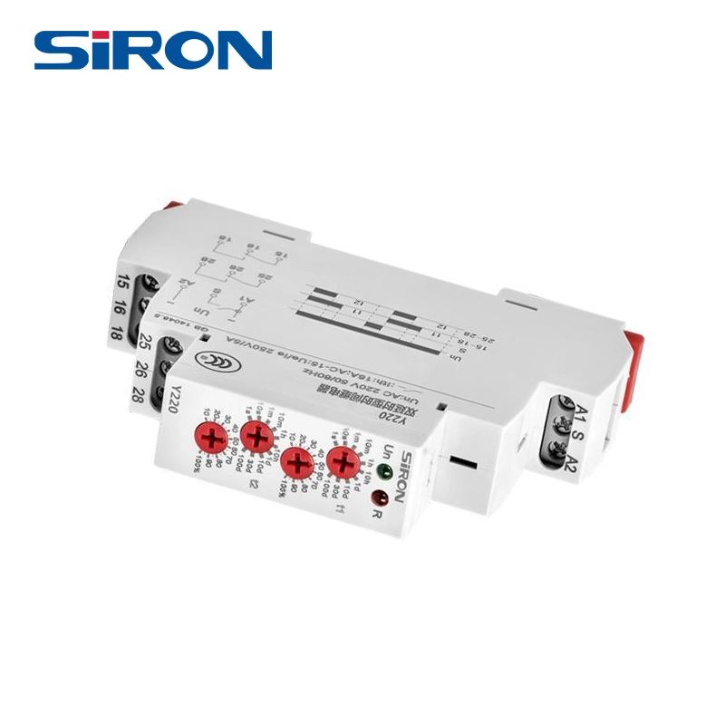 Siron Y22 Multi-Function Double Delay Time Relay 220V Time Relay Delay Timer