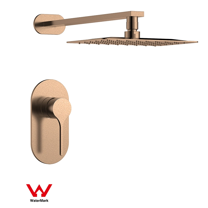 Watermark Wels Stainless Steel Kitchen Faucet Sink Gold Brushed Faucet