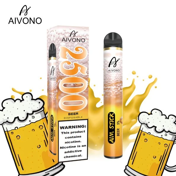 Vaper 2500 Puffs Aivono AIM Stick Großhandel E Zigarette Einweg Vape Pen 1000mAh 9ml 16 Geschmacksrichtungen