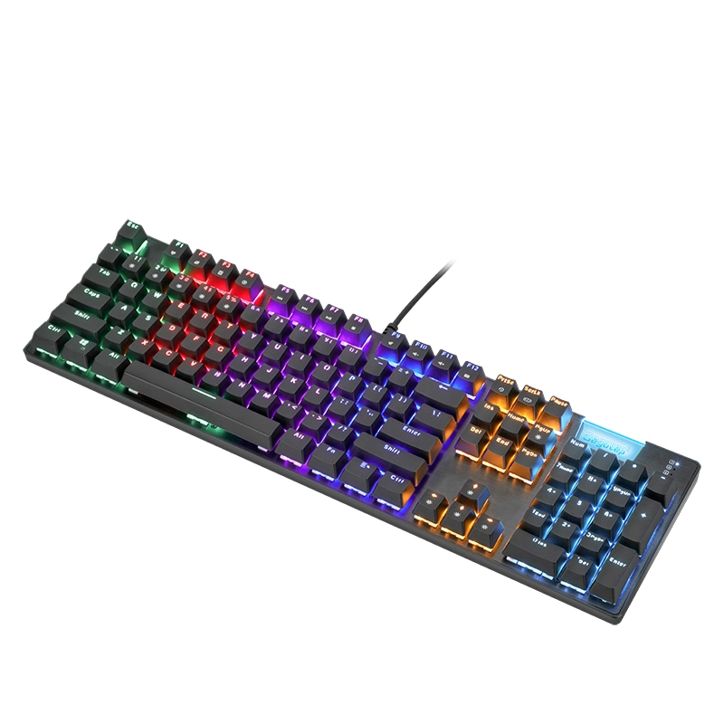 2023 Junio Segotep Cable RGB Juego de teclado mecánico