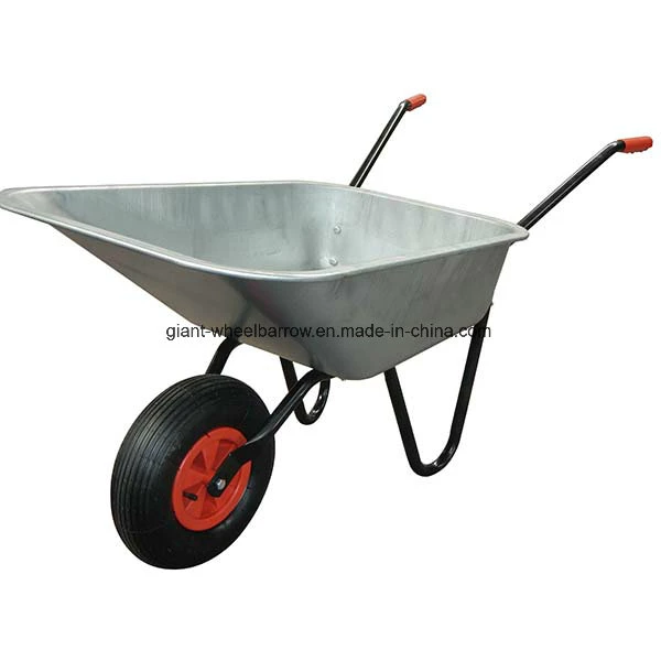 Wb6080 Wheel Barrow Trolley Cart for Garden and Construction Industry