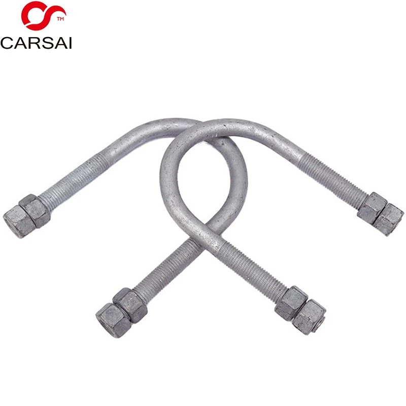 U-Shaped Hoop Manufacturer U-Bolt High Strength U-Shaped Pipe Card Pipe Fixed U-Shaped Wire Embedded Parts