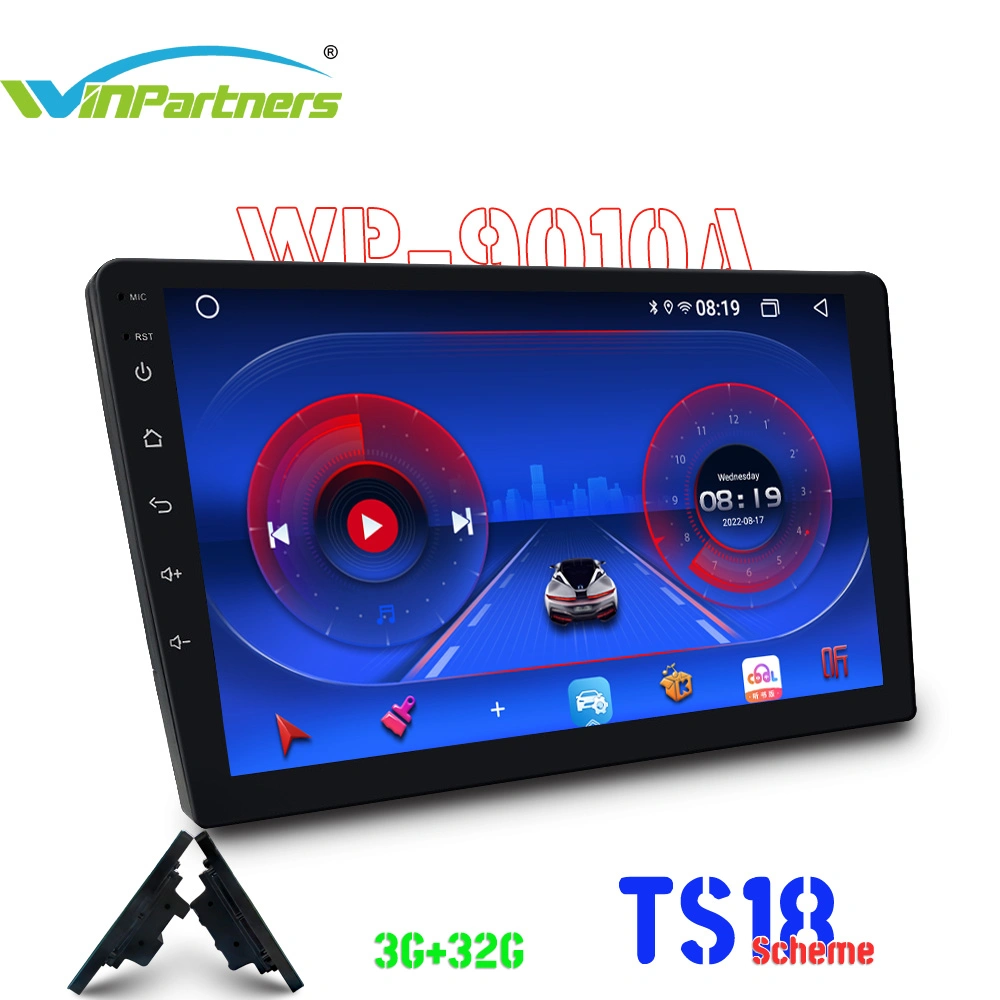 3G+32g 9 pol. Tudo em uma máquina automática Android Car Audio player de MP5 Android Market Wp9010A