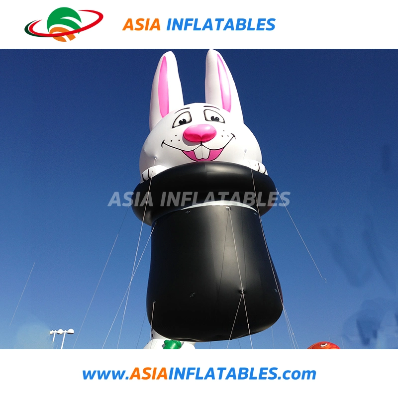 Aufblasbare Cartoon Kaninchen Ballon Spielzeug Helium Ballon für Kinder