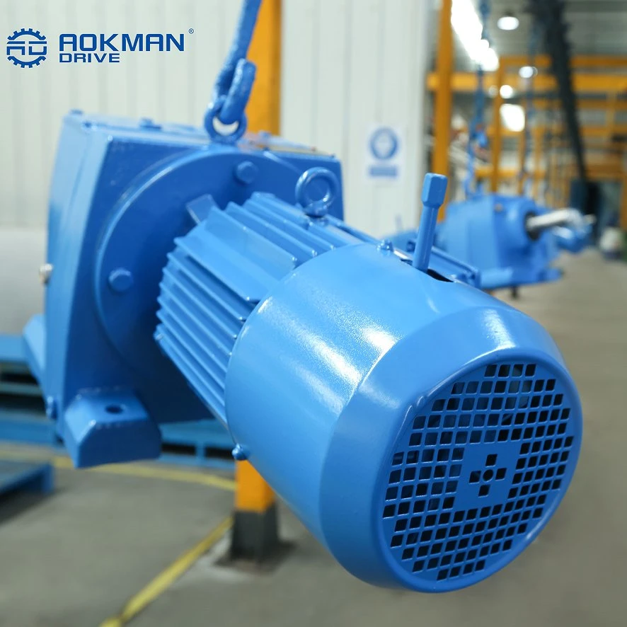 0.12-160kw in Line R Series Helical Gear Motor (R, RF, RS, RFS, RM)