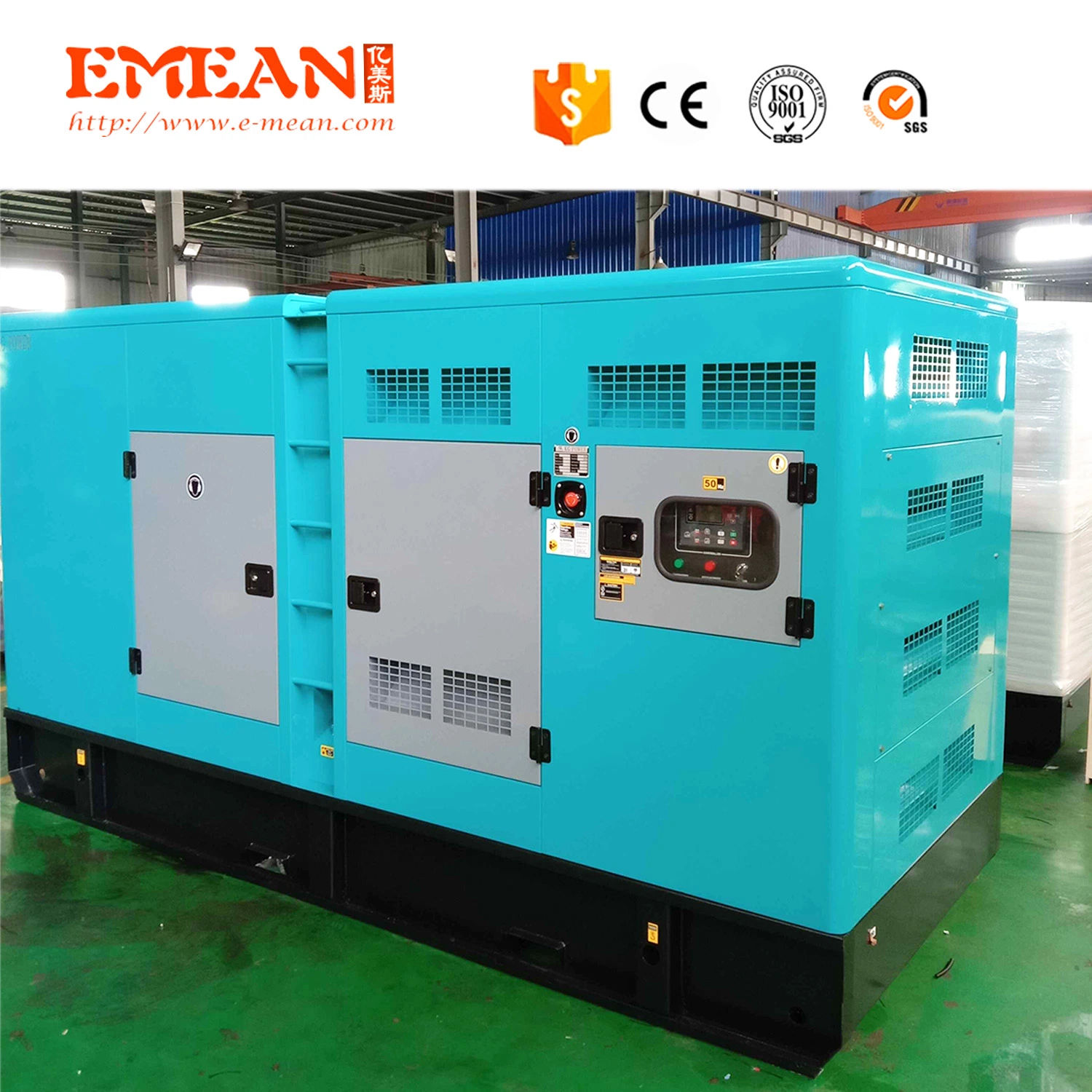 Top Quality Silent Diesel Genset 300kVA Prime Power